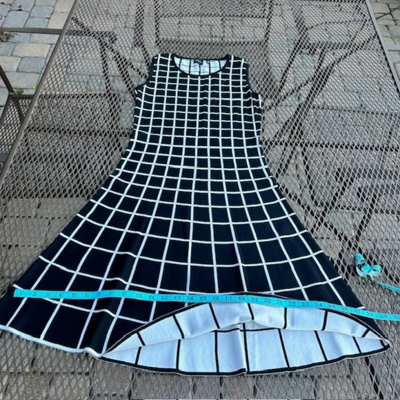 Saks 5th Ave black /white dress Size S/P Excellent condition - Picture 6 of 8